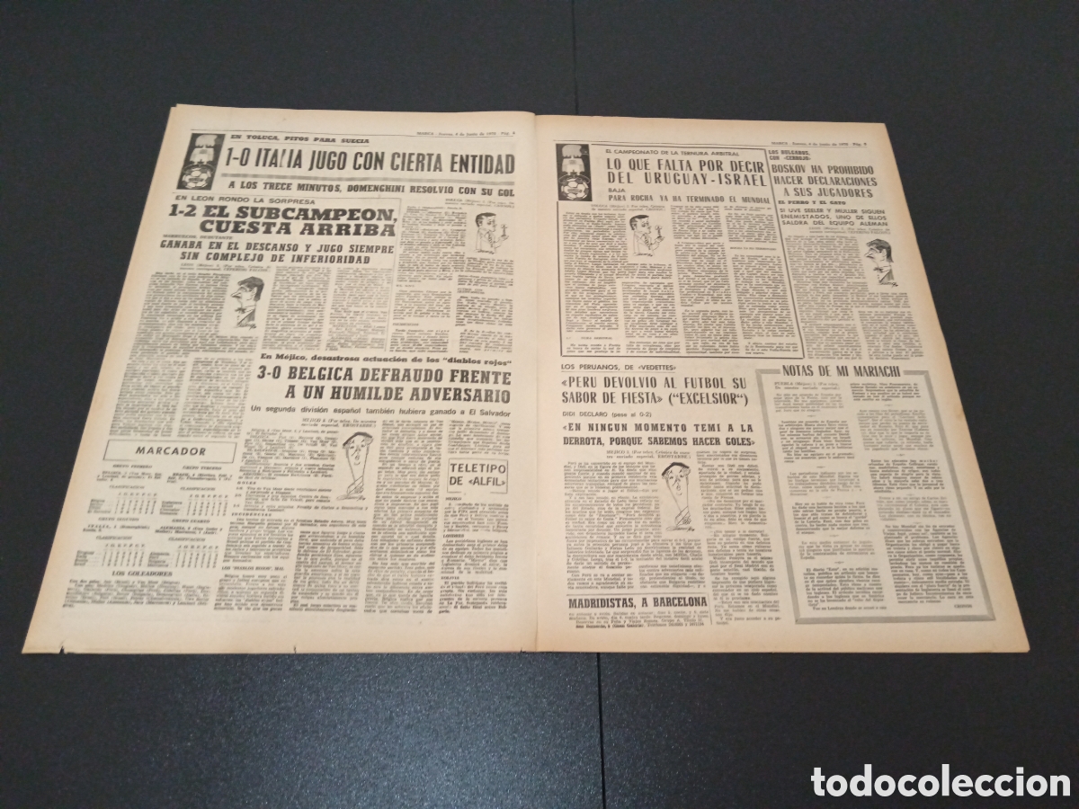 Coleccionismo deportivo: MARCA 04/06/1970 - Foto 3