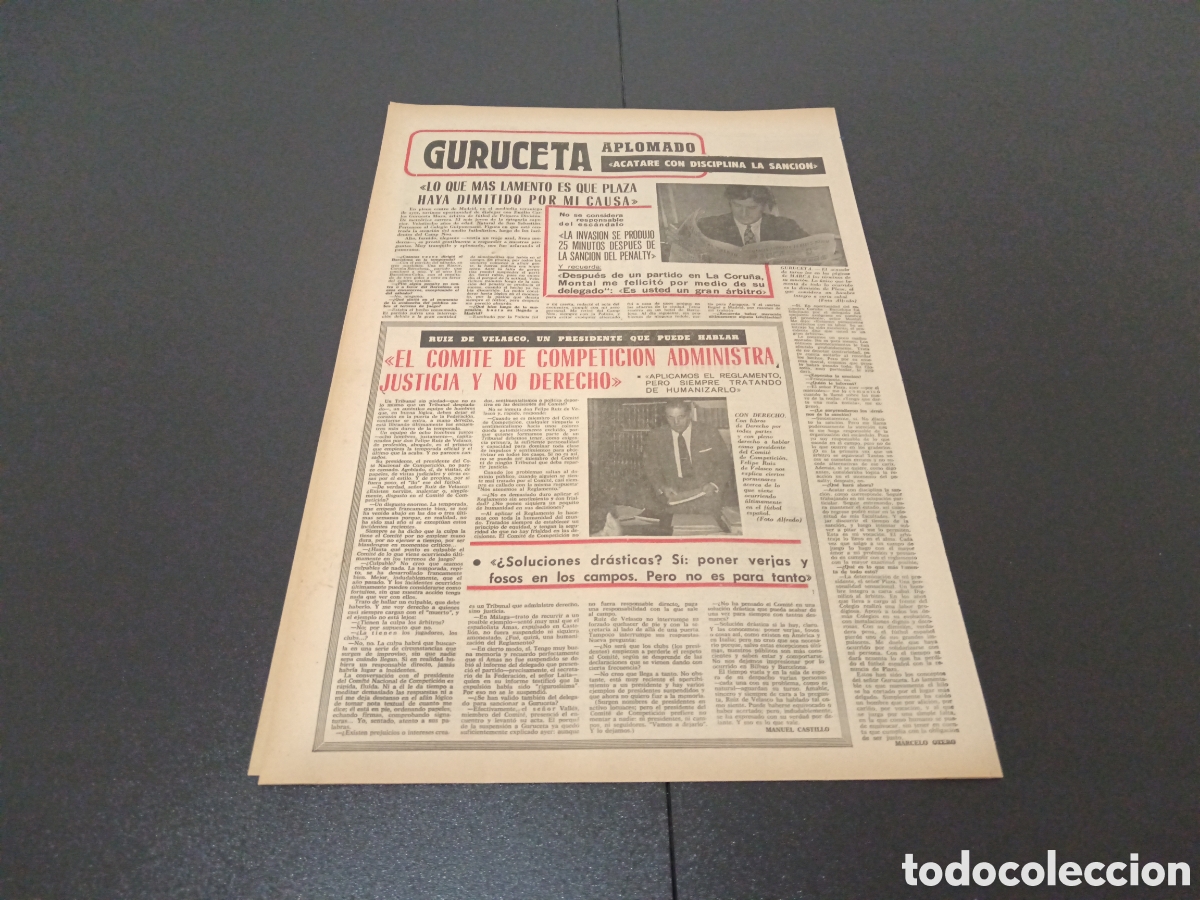 Coleccionismo deportivo: MARCA 12/06/1970 - Foto 5