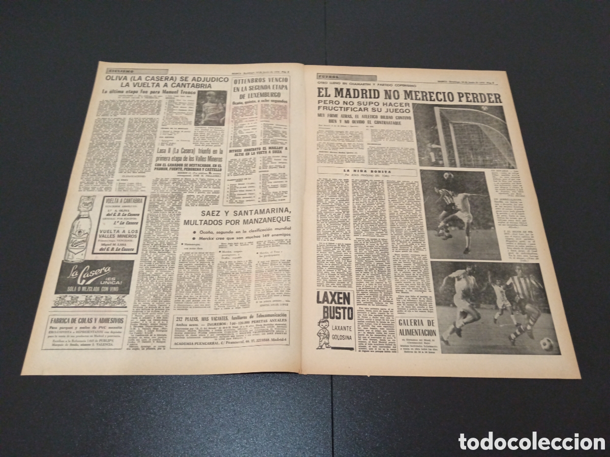 Coleccionismo deportivo: MARCA 14/06/1970 - Foto 2