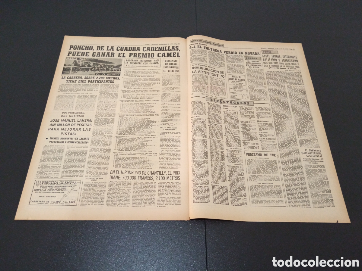 Coleccionismo deportivo: MARCA 14/06/1970 - Foto 7