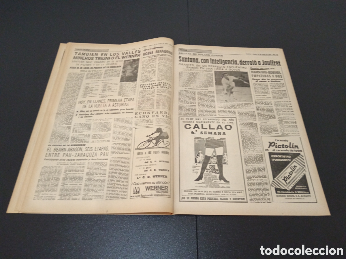 Coleccionismo deportivo: MARCA 15/06/1970 - Foto 7