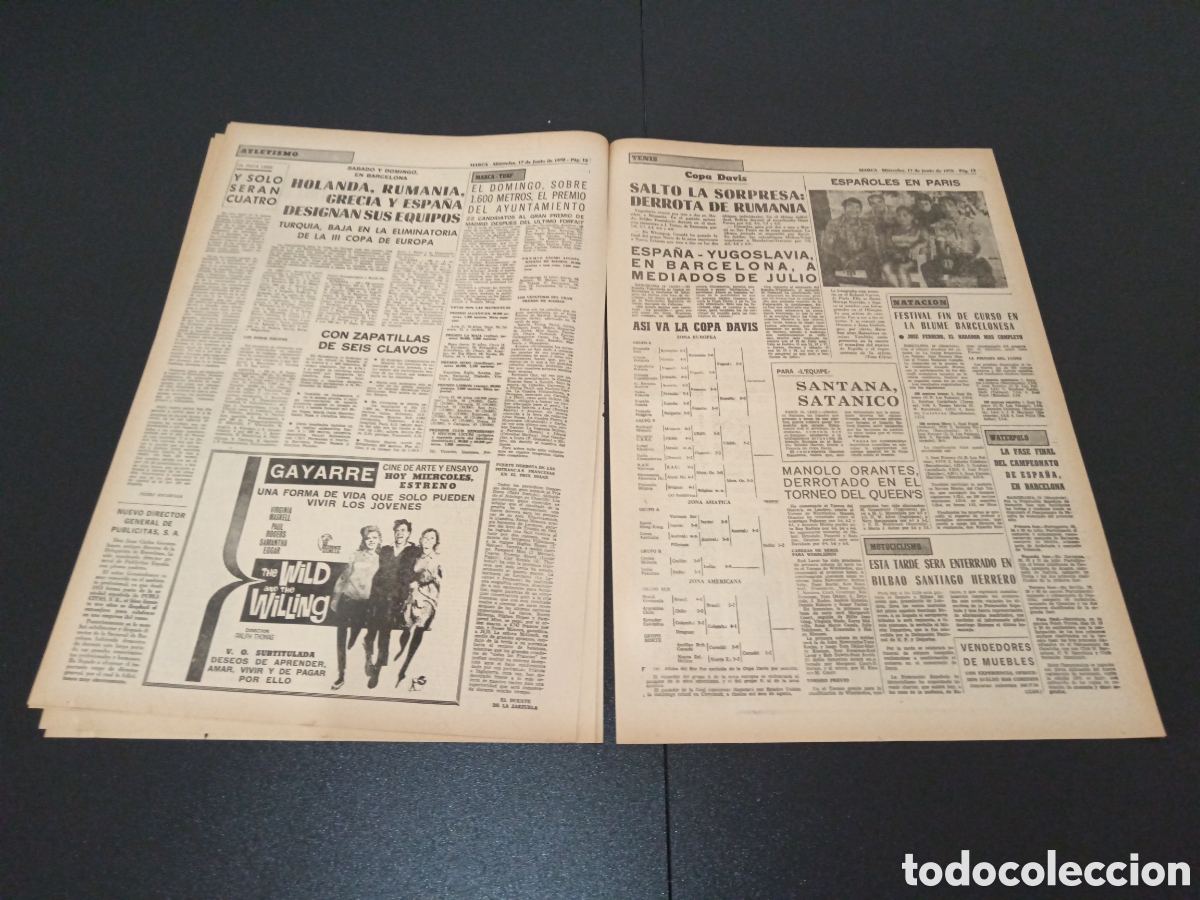 Coleccionismo deportivo: MARCA 17/06/1970 - Foto 5