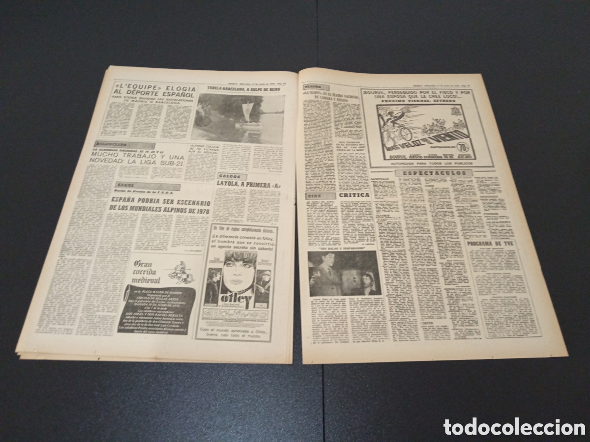 Coleccionismo deportivo: MARCA 17/06/1970 - Foto 6