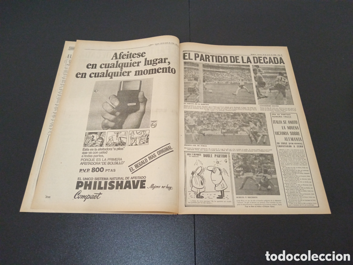 Coleccionismo deportivo: MARCA 18/06/1970 - Foto 3