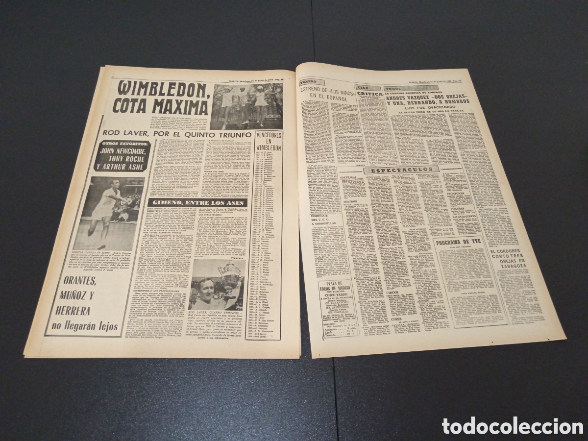 Coleccionismo deportivo: MARCA 21/06/1970 - Foto 7