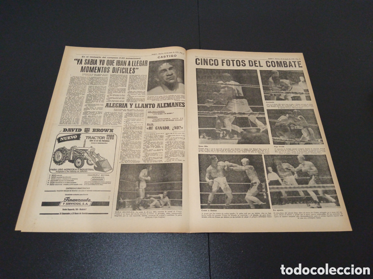 Coleccionismo deportivo: MARCA 23/06/1970 - Foto 3