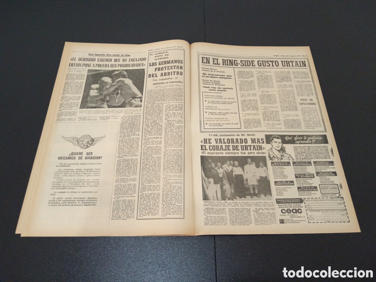 Coleccionismo deportivo: MARCA 23/06/1970 - Foto 4