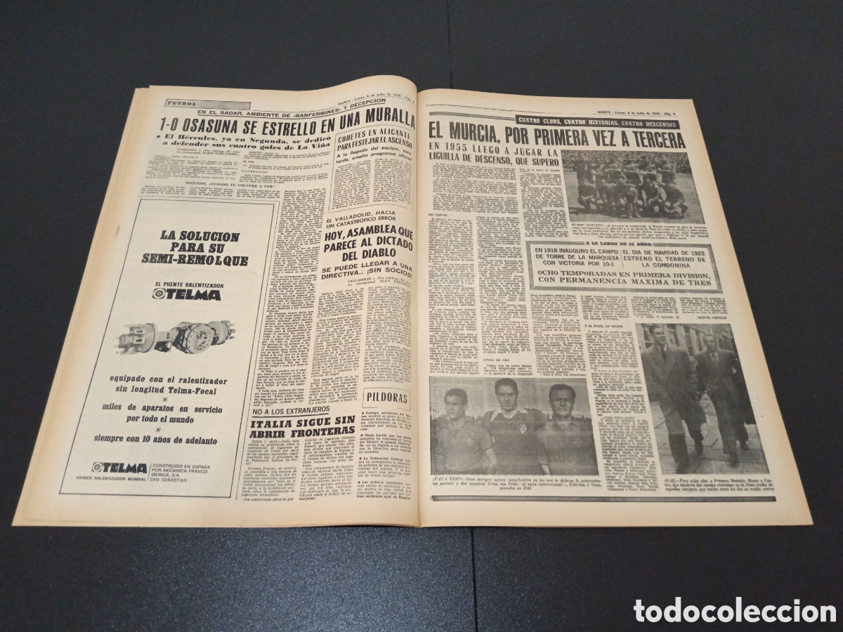 Coleccionismo deportivo: MARCA 06/07/1970 - Foto 4