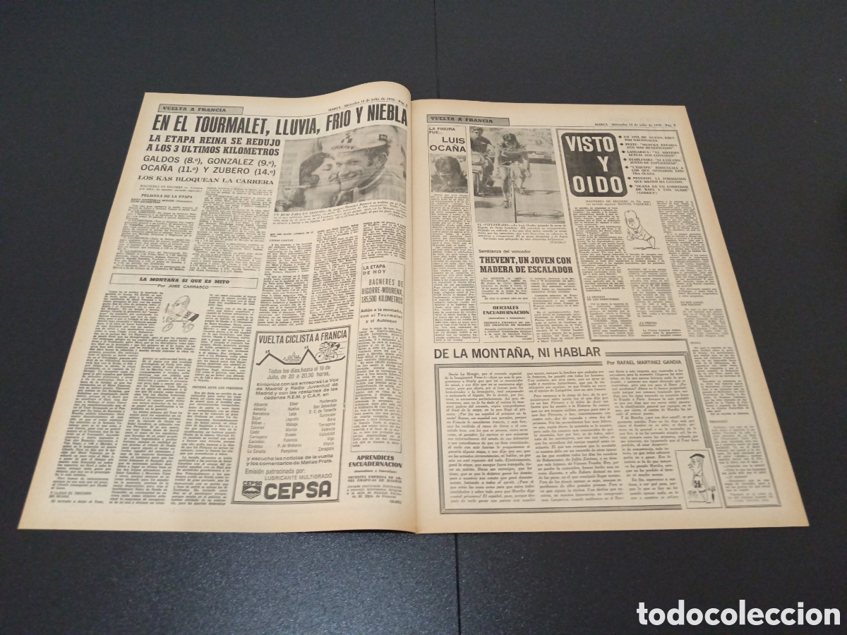 Coleccionismo deportivo: MARCA 15/07/1970 - Foto 2