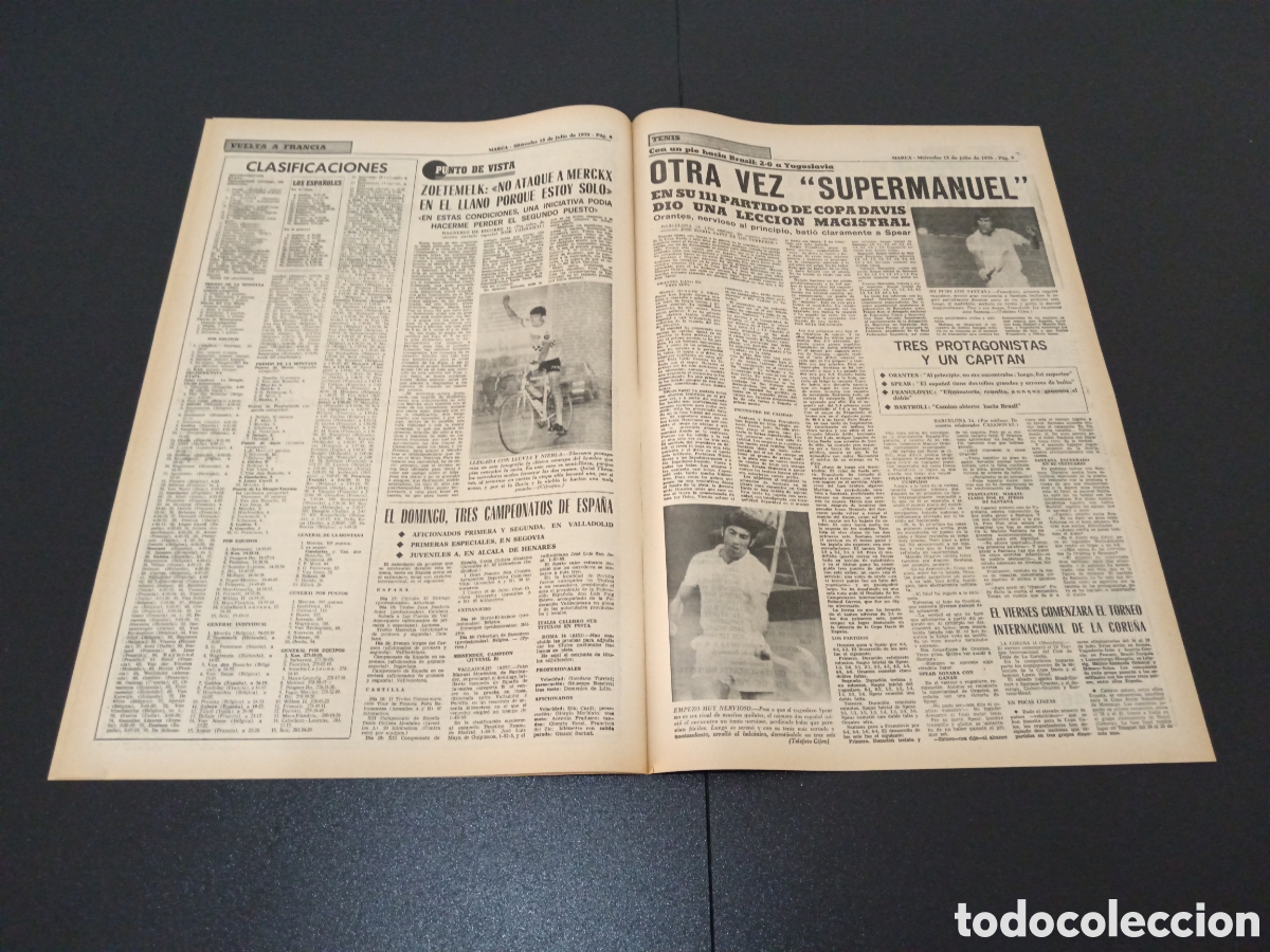 Coleccionismo deportivo: MARCA 15/07/1970 - Foto 3