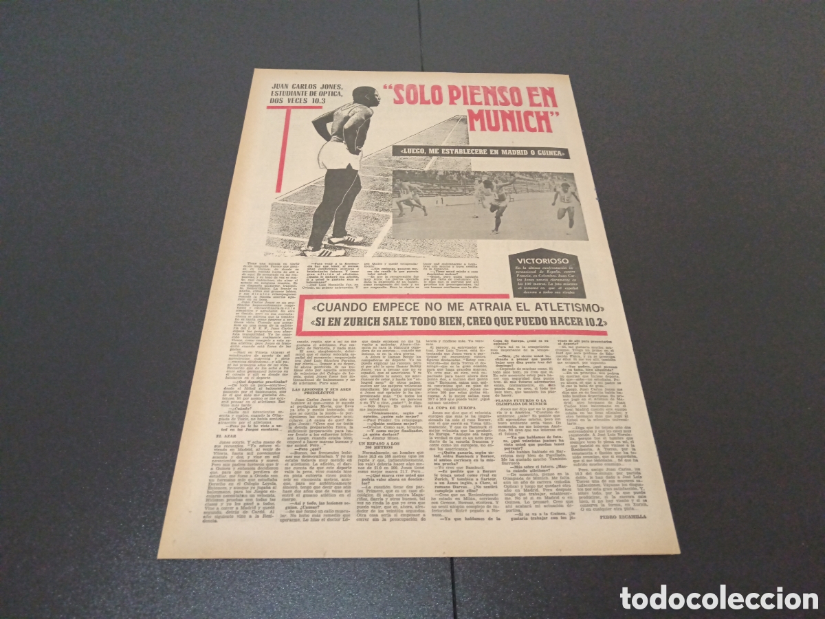 Coleccionismo deportivo: MARCA 15/07/1970 - Foto 5