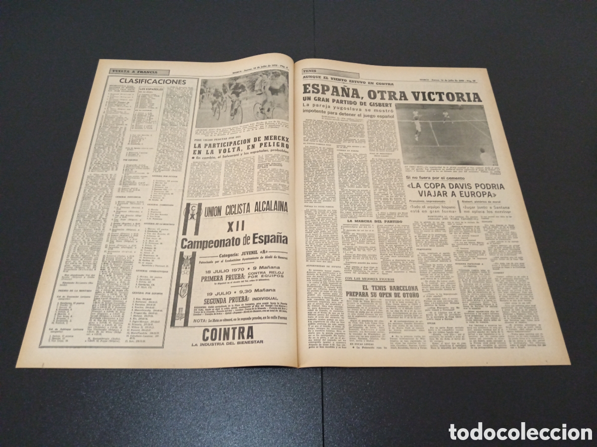 Coleccionismo deportivo: MARCA 16/07/1970 - Foto 3