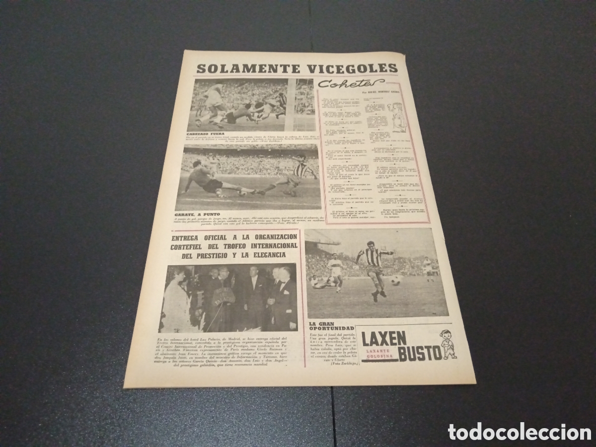 Coleccionismo deportivo: MARCA 21/10/1968 - Foto 13