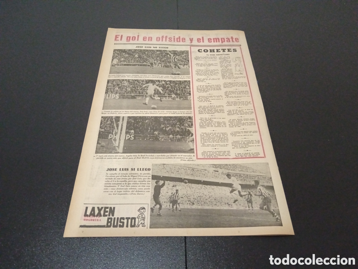 Coleccionismo deportivo: MARCA 04/11/1968 - Foto 10