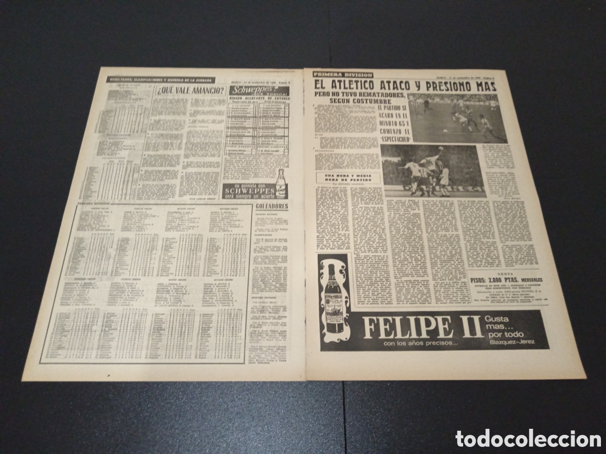 Coleccionismo deportivo: MARCA 11/11/1968 - Foto 2