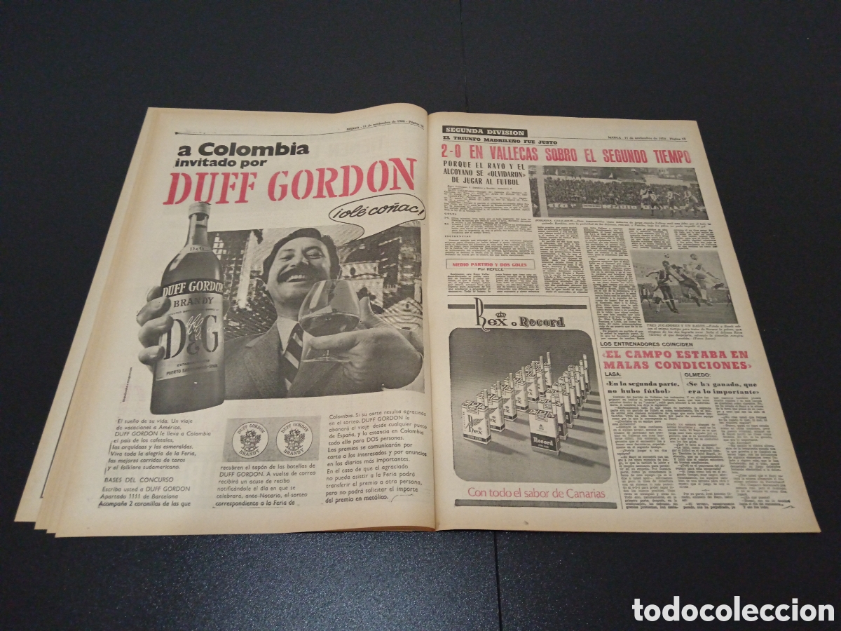 Coleccionismo deportivo: MARCA 11/11/1968 - Foto 7