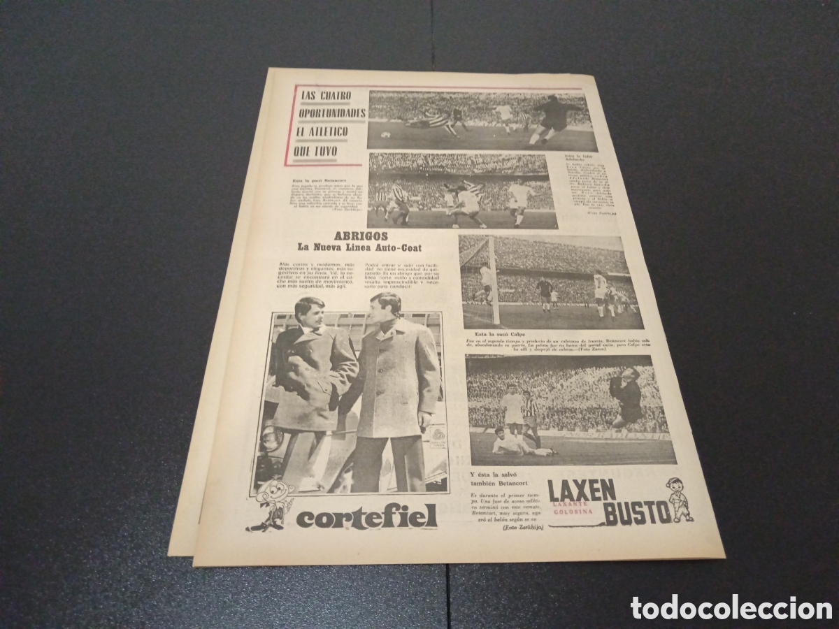 Coleccionismo deportivo: MARCA 11/11/1968 - Foto 10