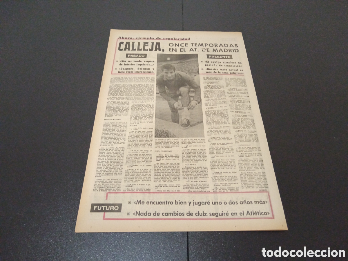 Coleccionismo deportivo: MARCA 21/11/1968 - Foto 6