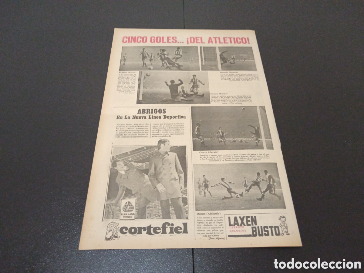 Coleccionismo deportivo: MARCA 25/11/1968 - Foto 11