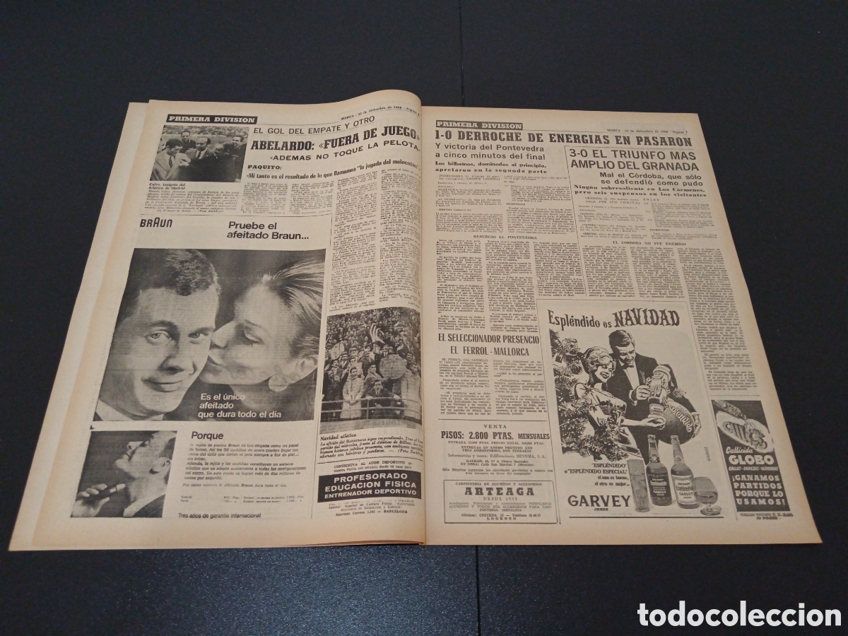 Coleccionismo deportivo: MARCA 23 /13/1968 - Foto 3
