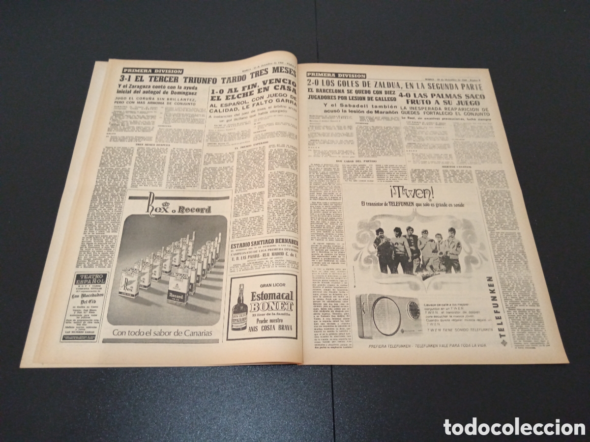 Coleccionismo deportivo: MARCA 23 /13/1968 - Foto 4