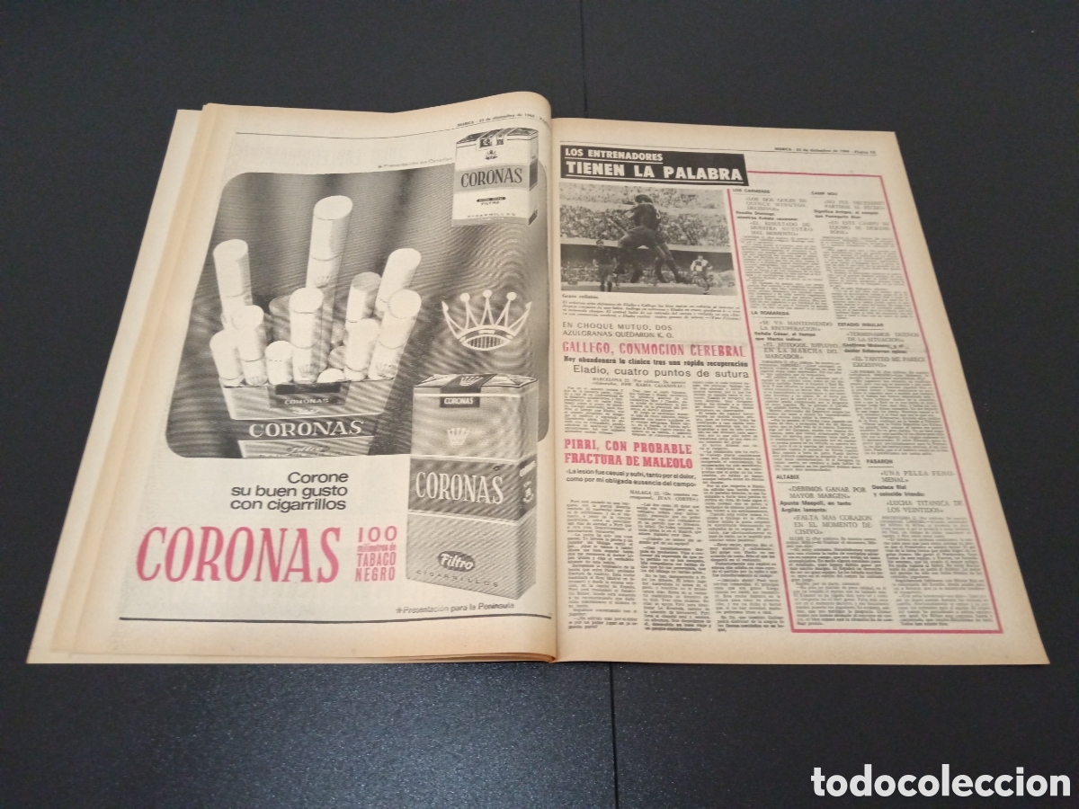 Coleccionismo deportivo: MARCA 23 /13/1968 - Foto 6