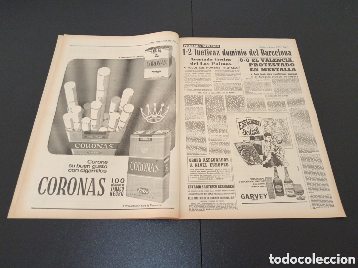 Coleccionismo deportivo: MARCA 20/01/1969 - Foto 4