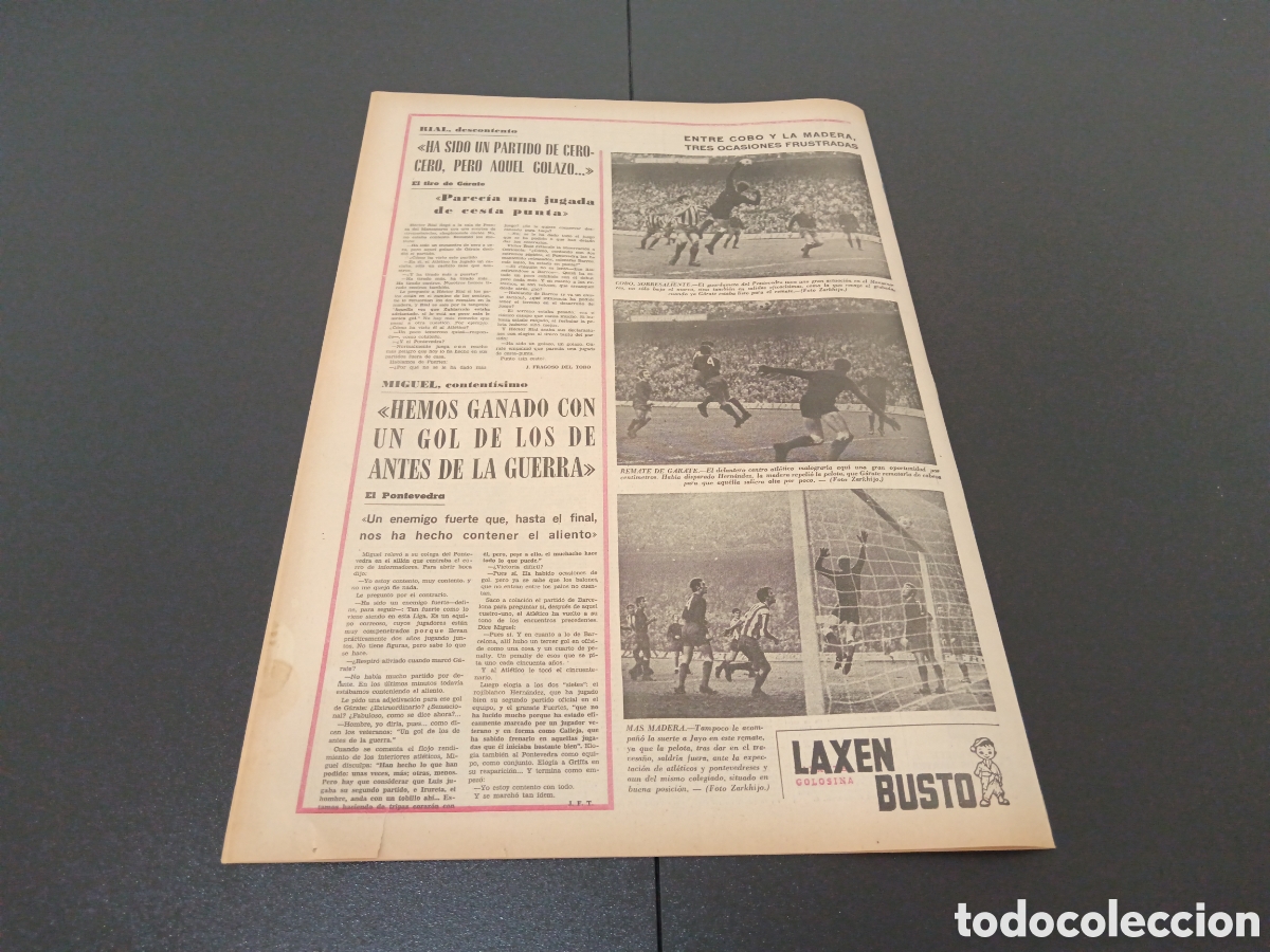 Coleccionismo deportivo: MARCA 20/01/1969 - Foto 11