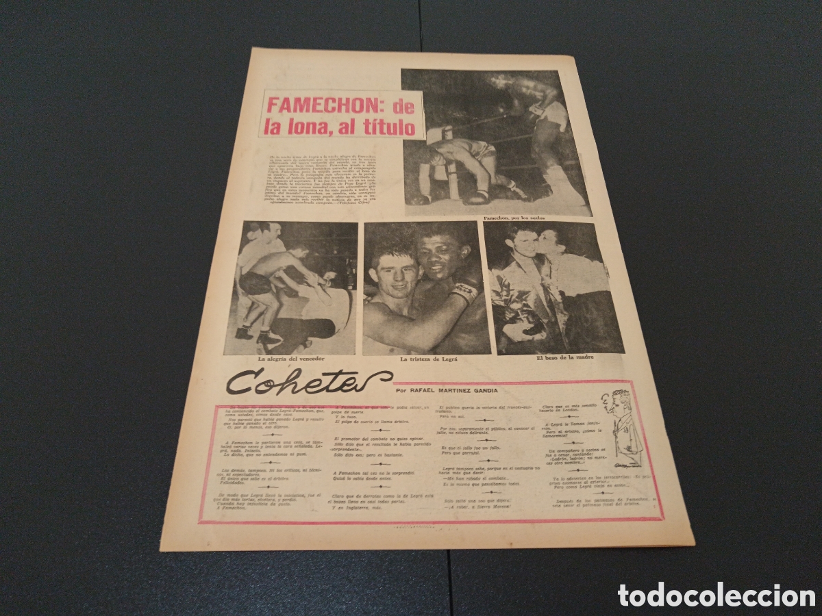Coleccionismo deportivo: MARCA 22/01/1969 - Foto 4