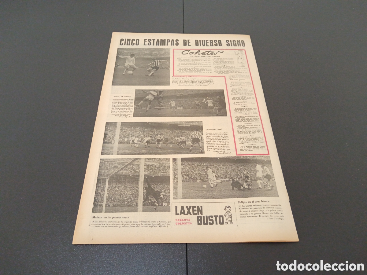 Coleccionismo deportivo: MARCA 27/01/1969 - Foto 12