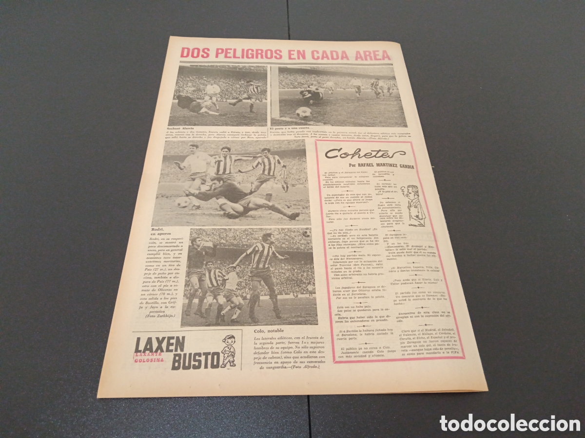 Coleccionismo deportivo: MARCA 03/02/1969 - Foto 13