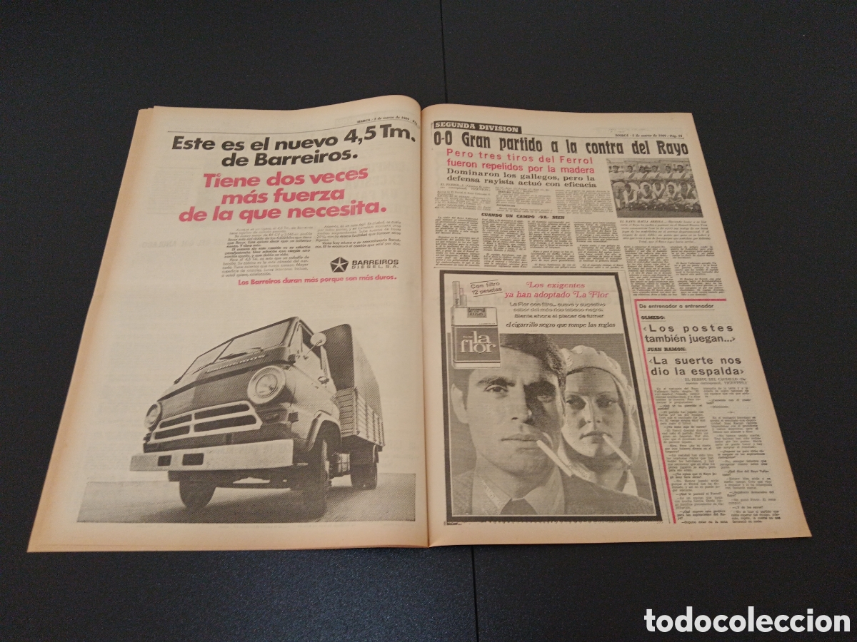 Coleccionismo deportivo: MARCA 03/03/1969 - Foto 7