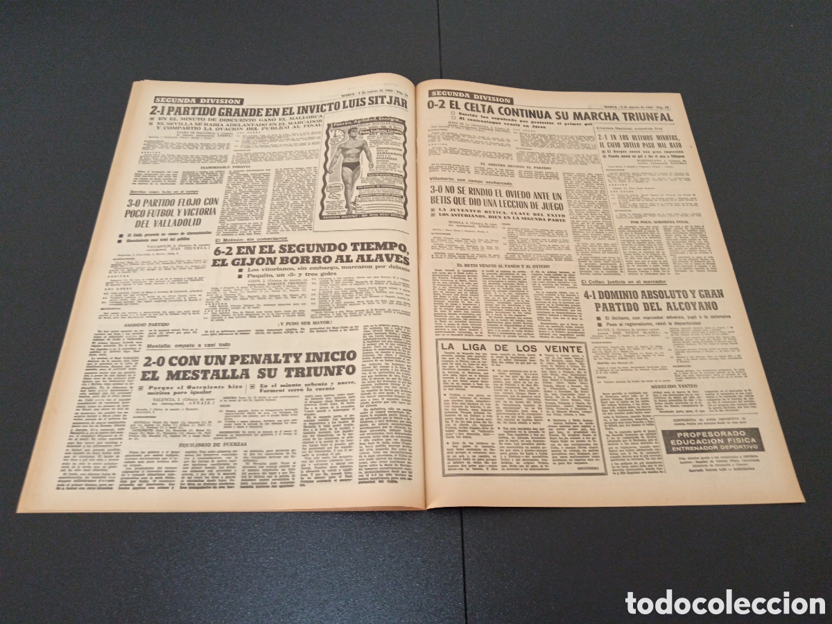 Coleccionismo deportivo: MARCA 03/03/1969 - Foto 8