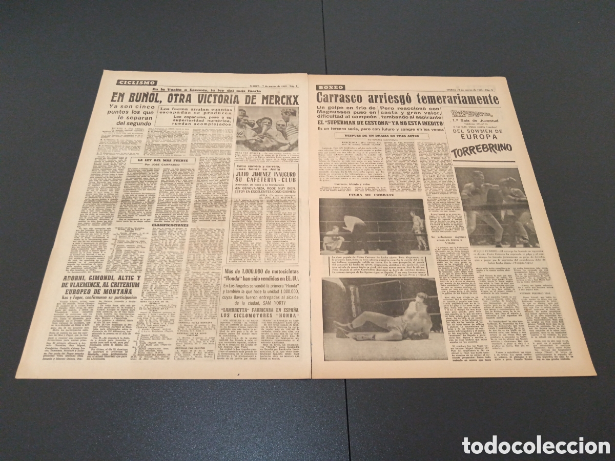 Coleccionismo deportivo: MARCA 07/03/1969 - Foto 2