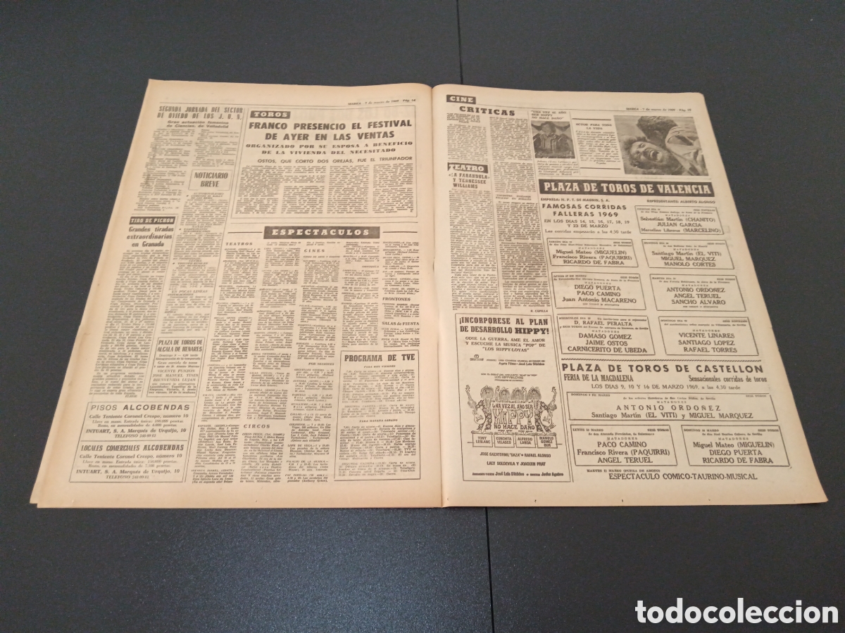 Coleccionismo deportivo: MARCA 07/03/1969 - Foto 4