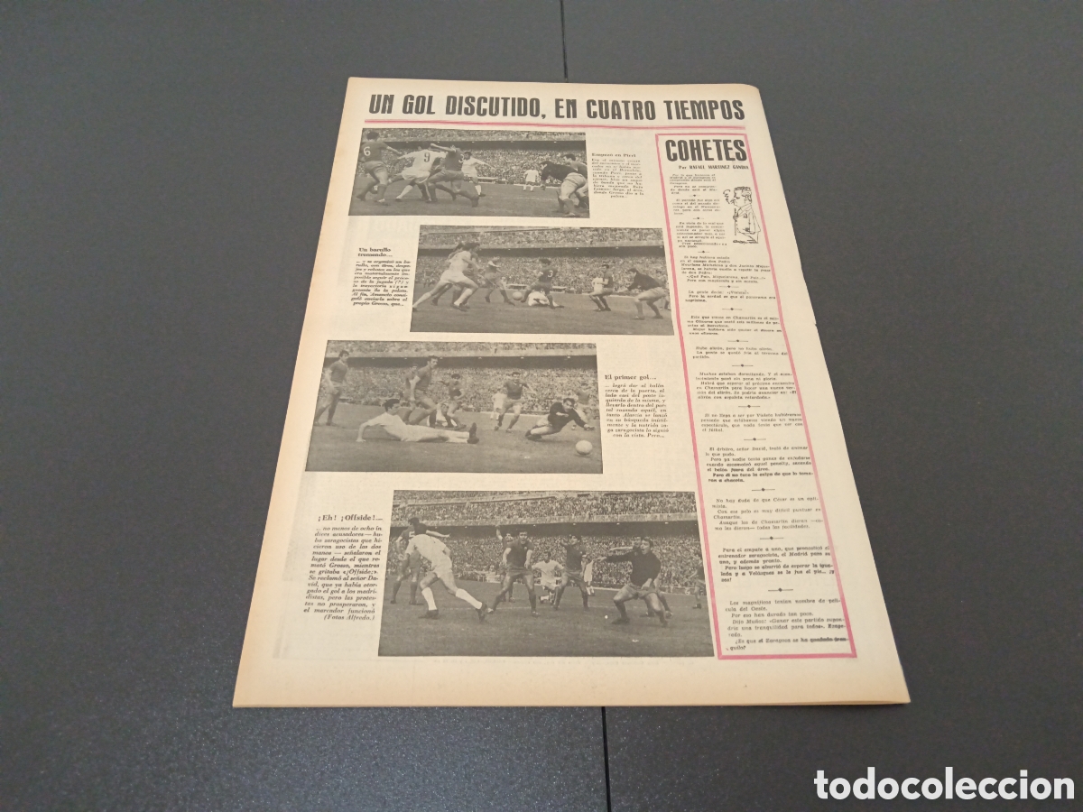 Coleccionismo deportivo: MARCA 31/03/1969 - Foto 10