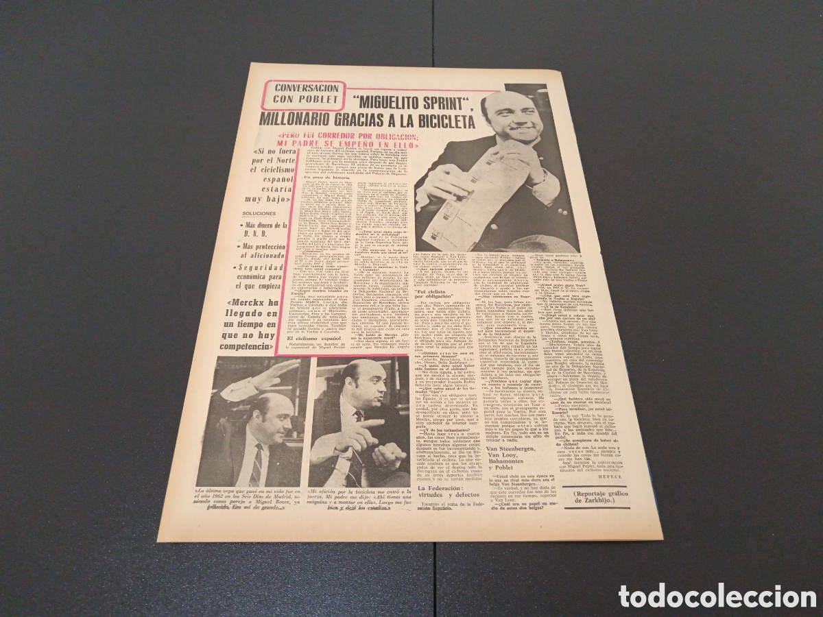 Coleccionismo deportivo: MARCA 13/04/1969 - Foto 9