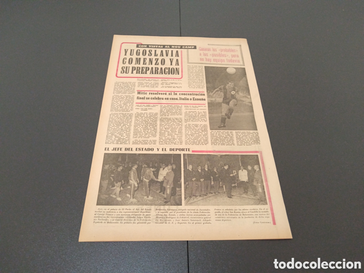 Coleccionismo deportivo: MARCA 17/04/1969 - Foto 4