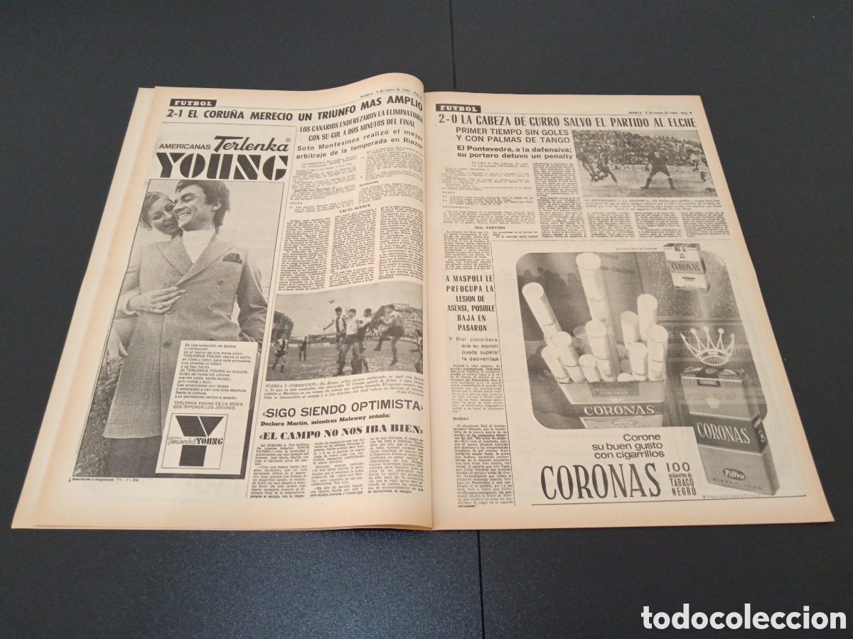 Coleccionismo deportivo: MARCA 05/05/1969 - Foto 5