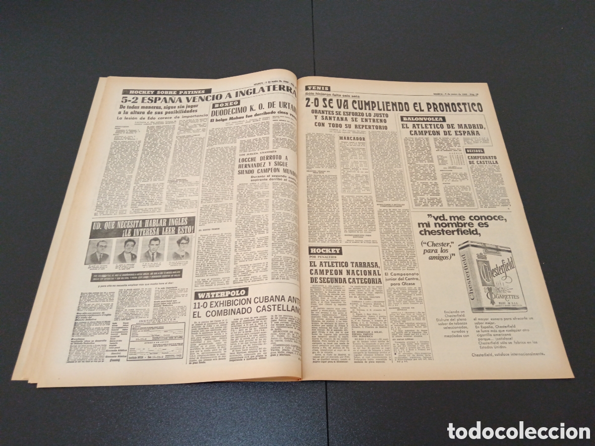 Coleccionismo deportivo: MARCA 05/05/1969 - Foto 10