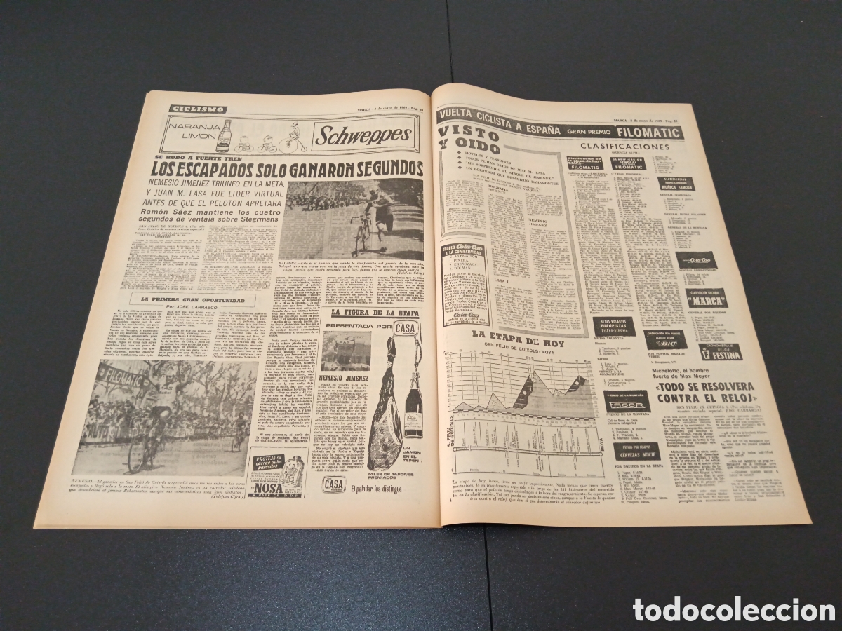 Coleccionismo deportivo: MARCA 05/05/1969 - Foto 11