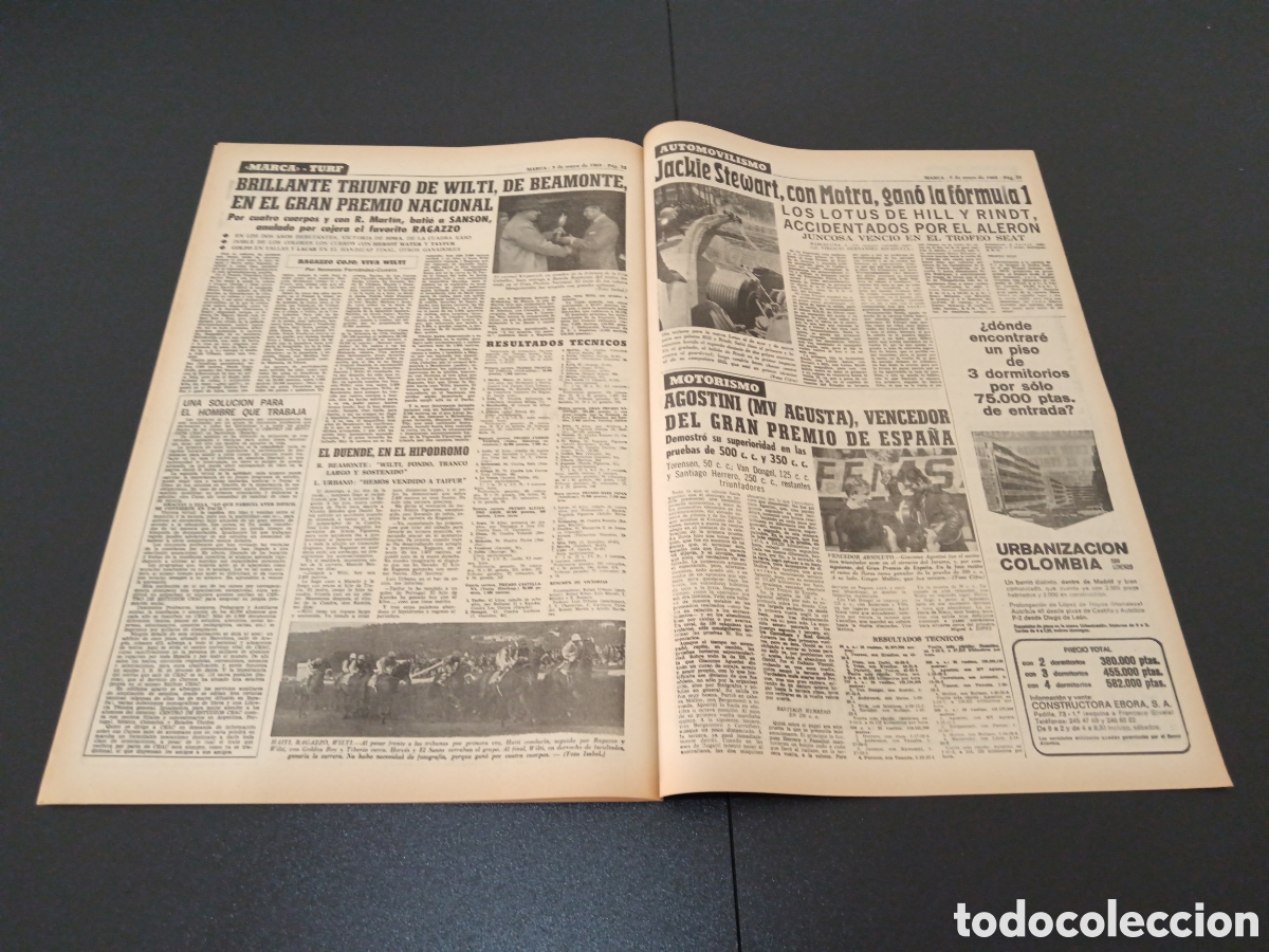 Coleccionismo deportivo: MARCA 05/05/1969 - Foto 12