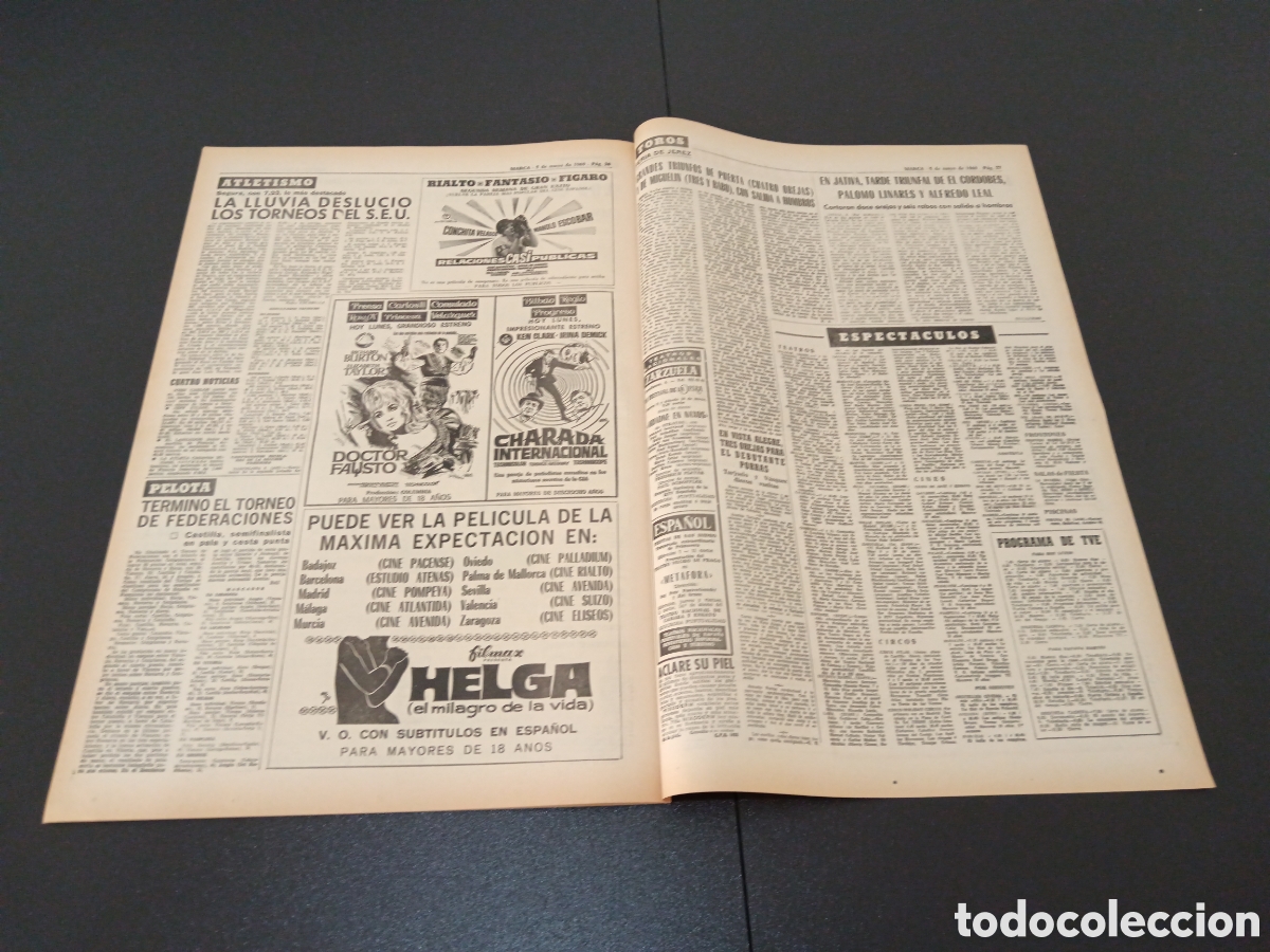 Coleccionismo deportivo: MARCA 05/05/1969 - Foto 14