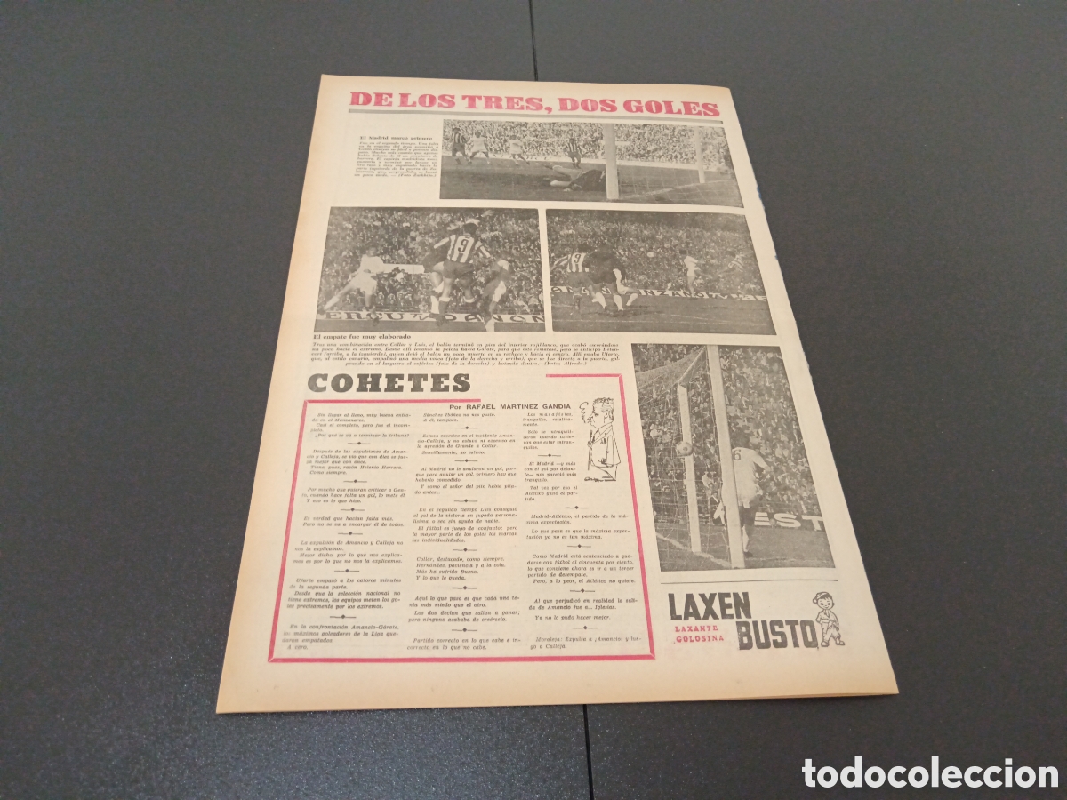 Coleccionismo deportivo: MARCA 05/05/1969 - Foto 15