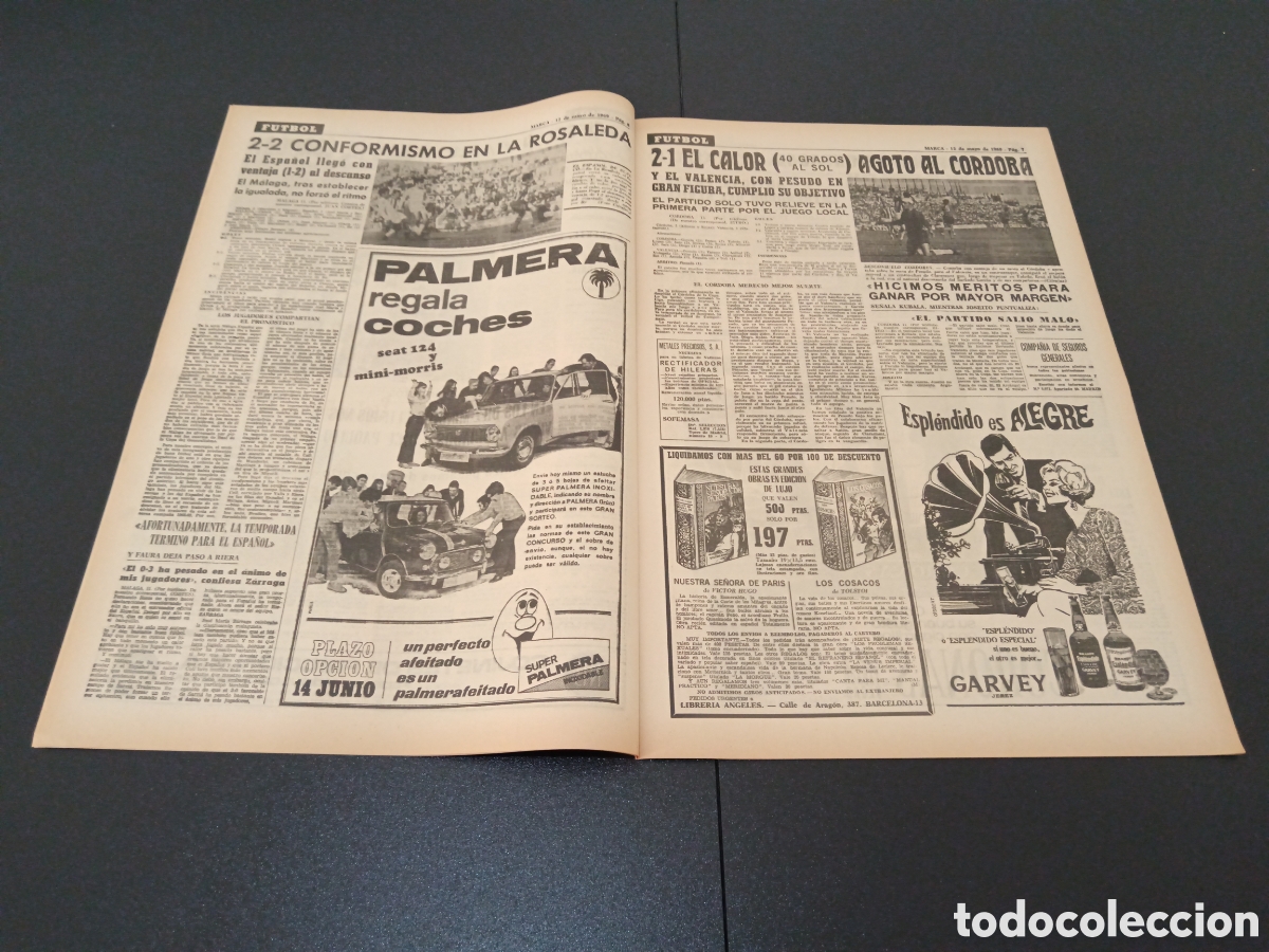 Coleccionismo deportivo: MARCA 12/05/1969 - Foto 4