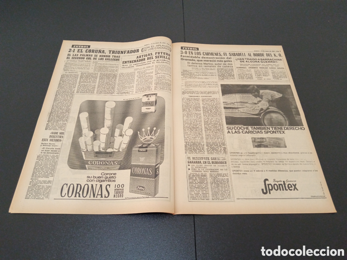 Coleccionismo deportivo: MARCA 12/05/1969 - Foto 5