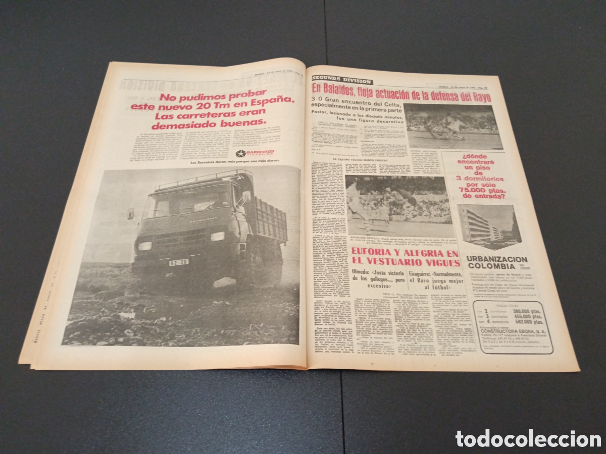 Coleccionismo deportivo: MARCA 12/05/1969 - Foto 8