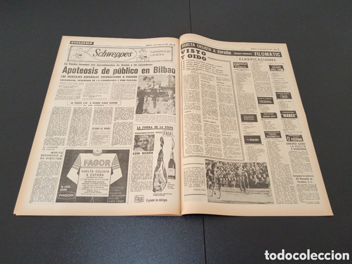 Coleccionismo deportivo: MARCA 12/05/1969 - Foto 10