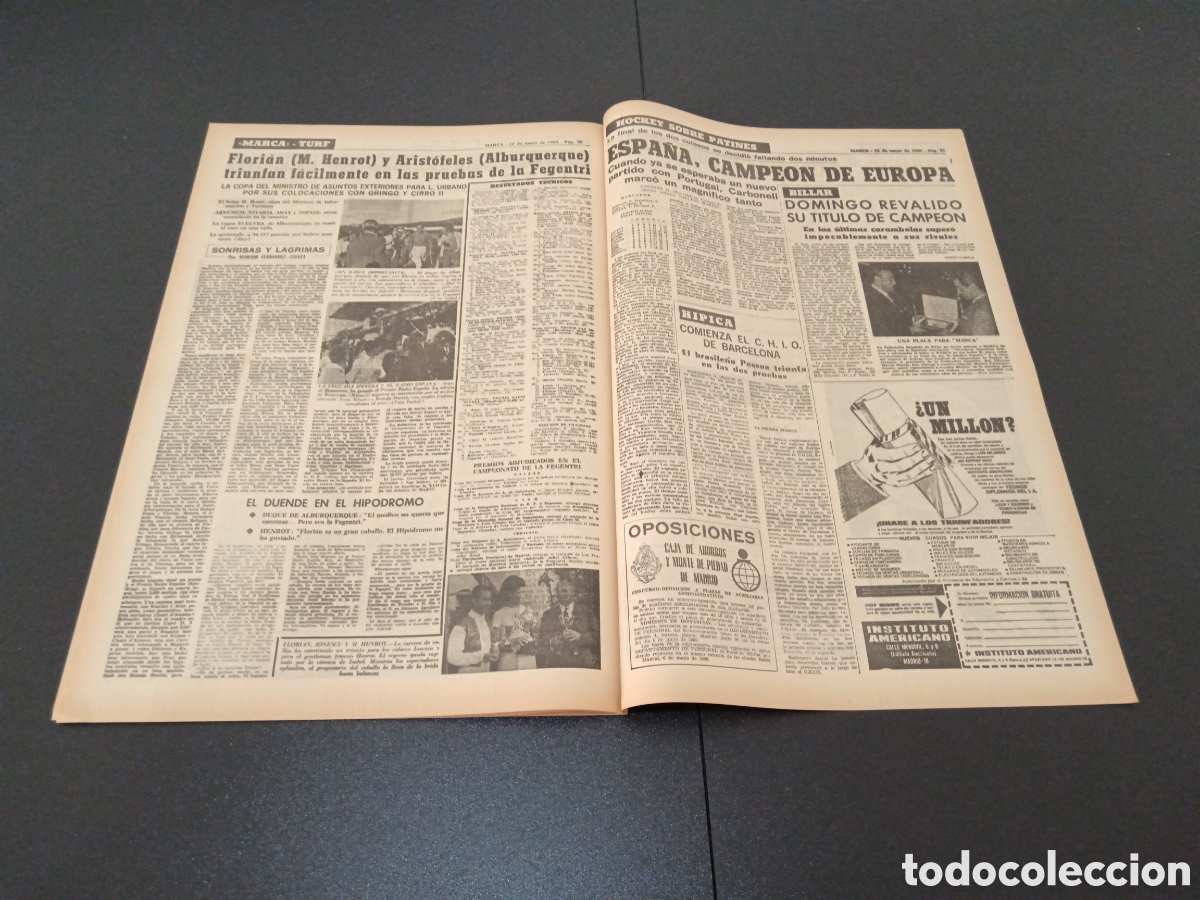 Coleccionismo deportivo: MARCA 12/05/1969 - Foto 11
