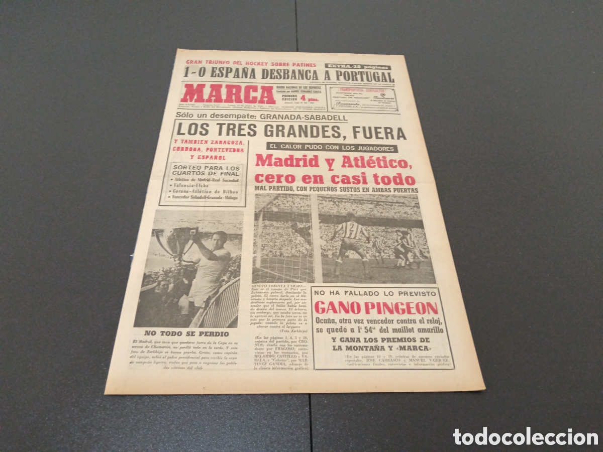 Coleccionismo deportivo: MARCA 12/05/1969 - Foto 1